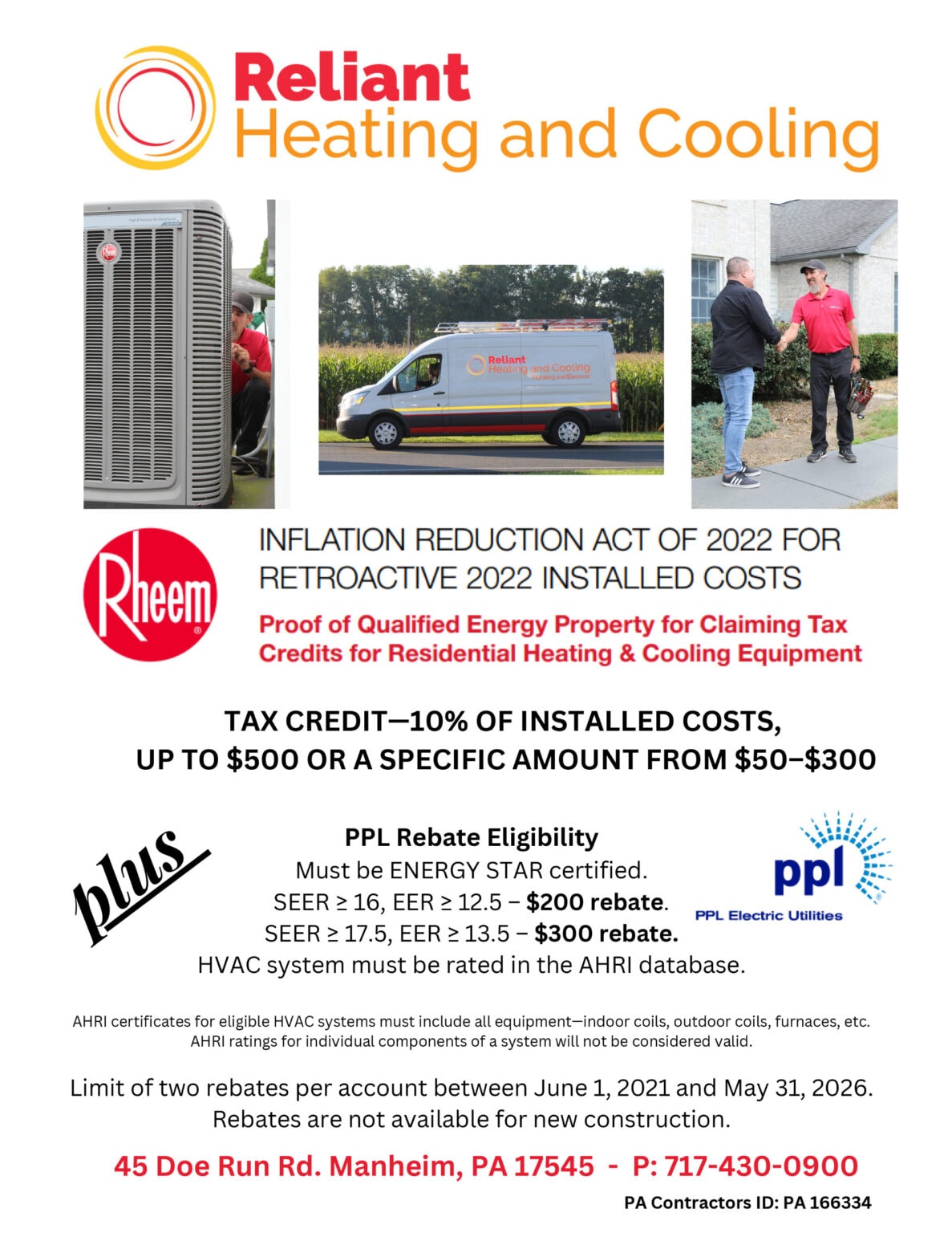 specials-reliant-heating-cooling-discounts-manheim-pa